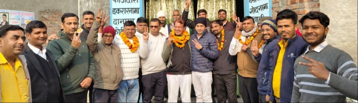 Satyaveer becomes president in the Tehsil Bar Association elections.