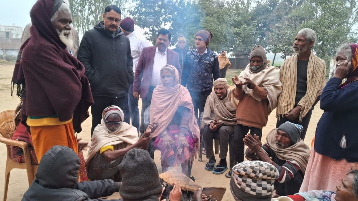 Instructions have been given to make adequate arrangements in old age homes to protect against the cold.