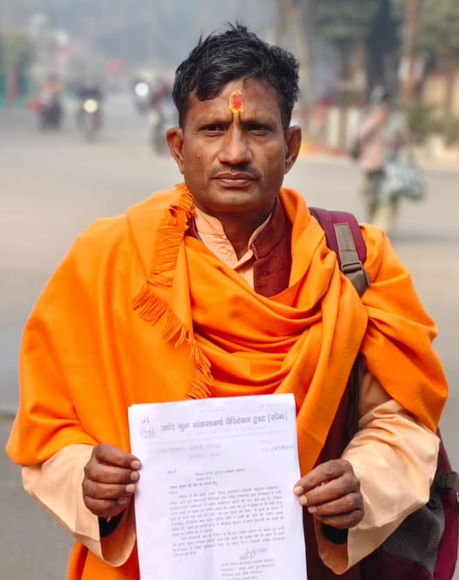 Ashram founder postponed protest on assurance