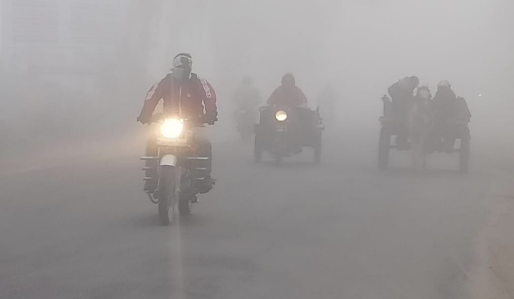 The maximum temperature dropped further in the last 24 hours, leaving people shivering.