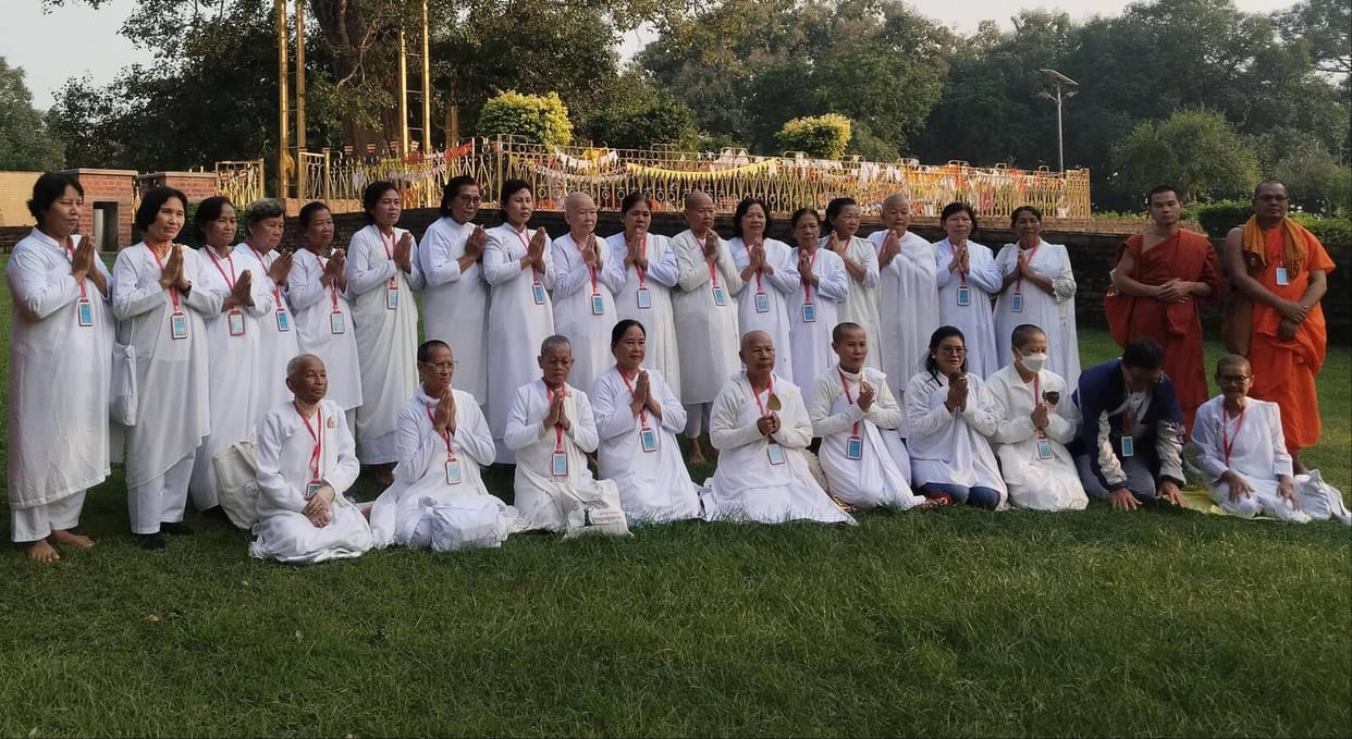 Followers performed darshan and worship at Taposthali