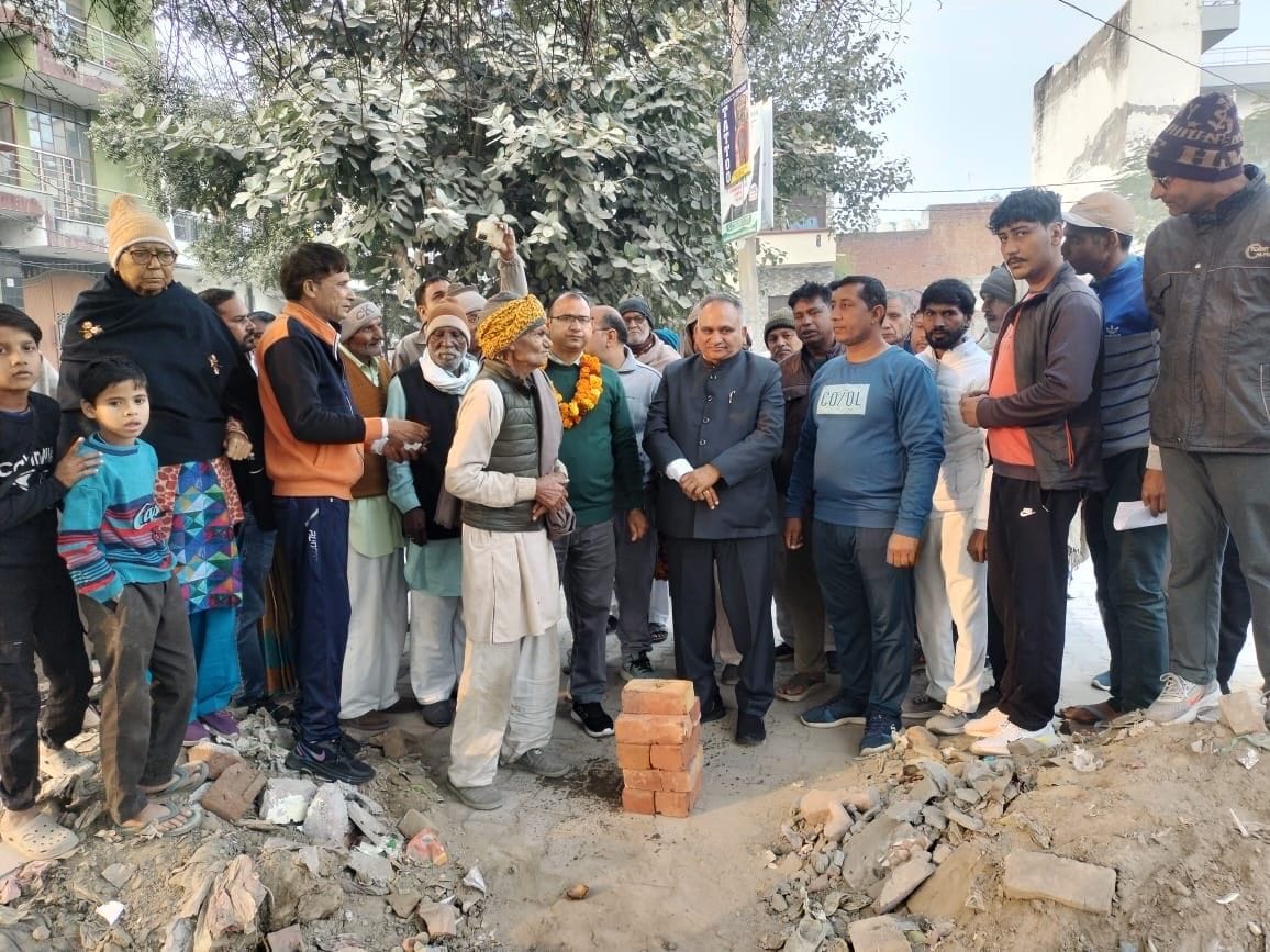 A community hall will be built in RK Colony at a cost of Rs 35 lakh.