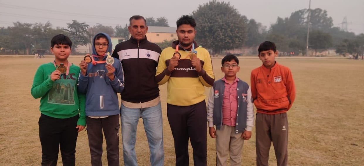 Two players from Khewda Academy won gold medals in the National Arm Boxing Championship.