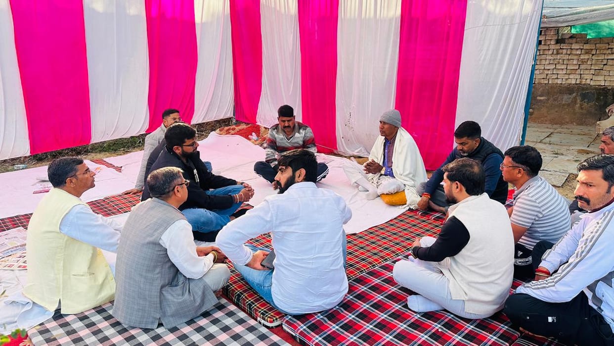 Digvijay Chautala reached Neerpur to express his condolences, calling the incident unfortunate.