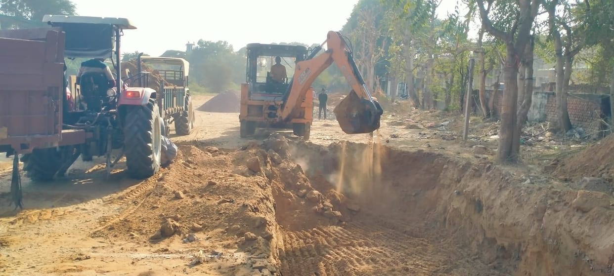 The municipality will receive the gift of a new building in the new year; the construction process has begun.