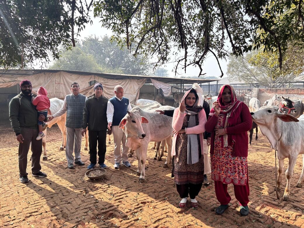 Shri Krishna Gaushala received financial support.