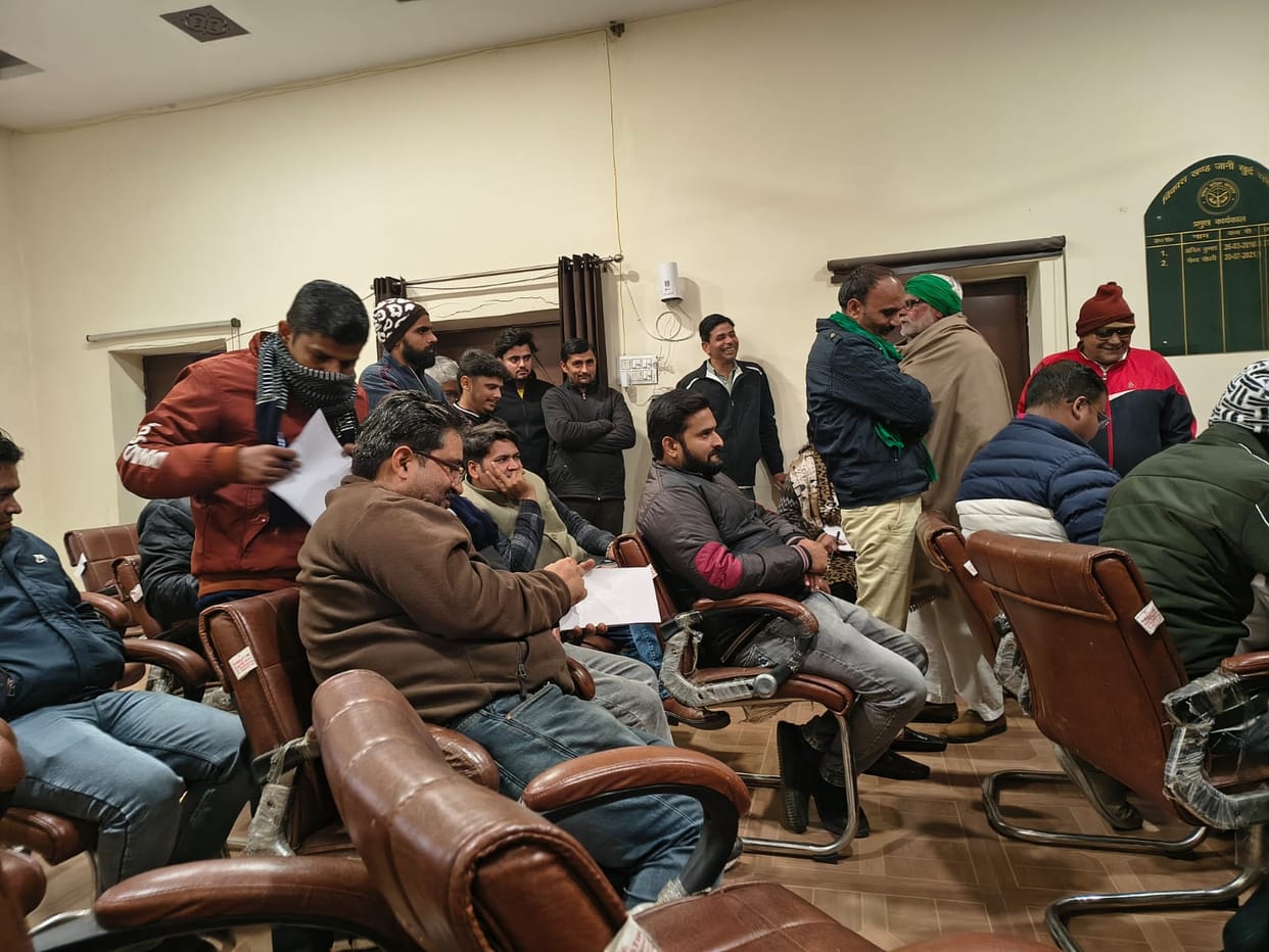Ruckus among villagers in Jani block due to deletion of name in voter list