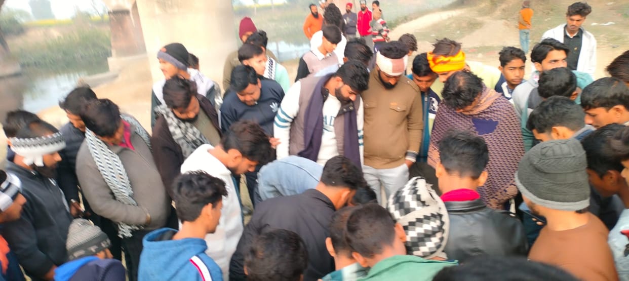 Remains of cattle found under the Kali River bridge