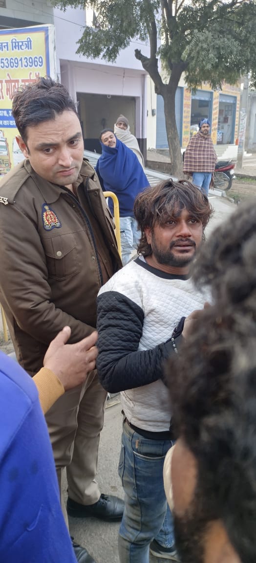 Theft in mechanic's shop, two attempts, accused caught while taking away goods