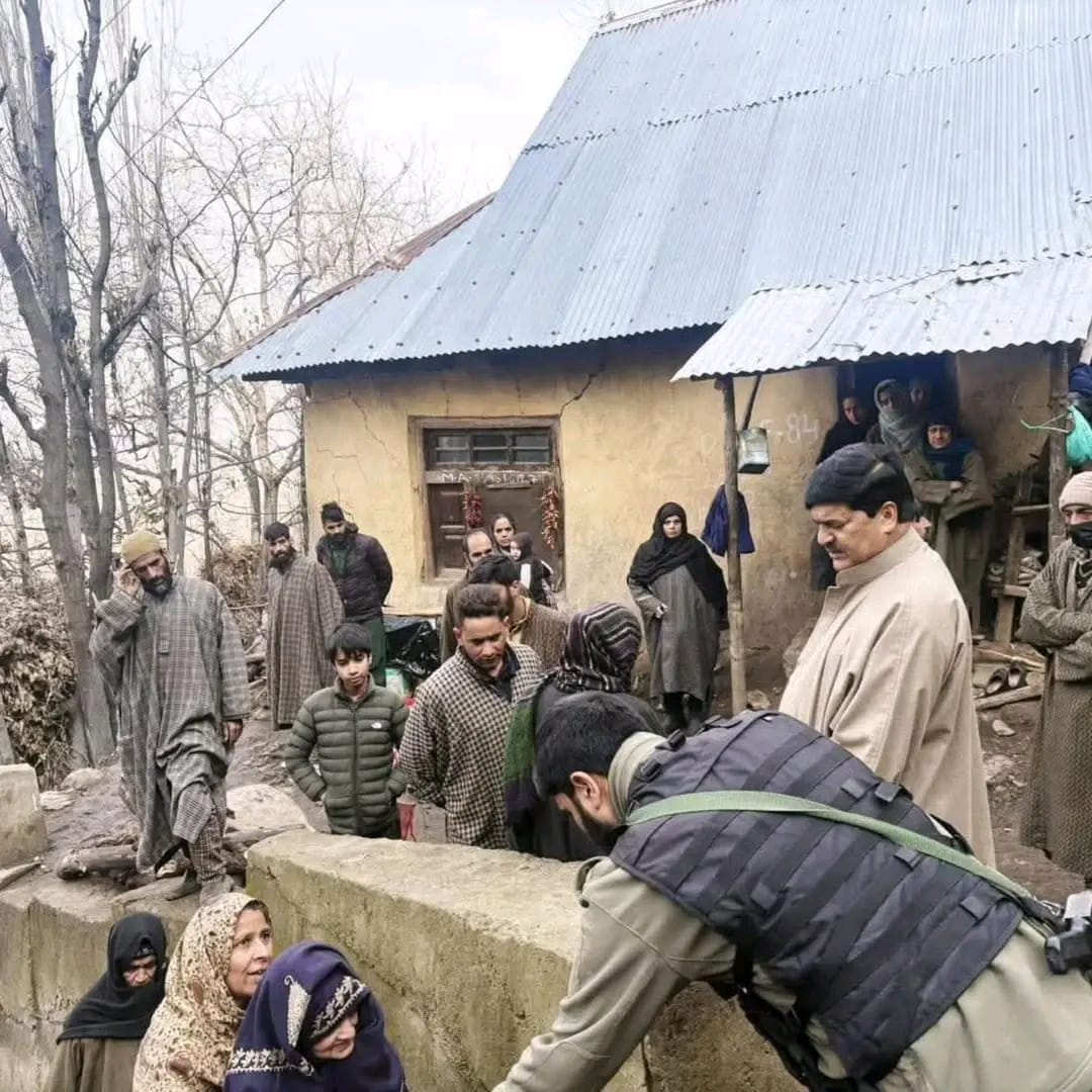 Srinagar, Abdul Majid Paddar, Apni Party,Visit Paranhal Gujjar Basti
