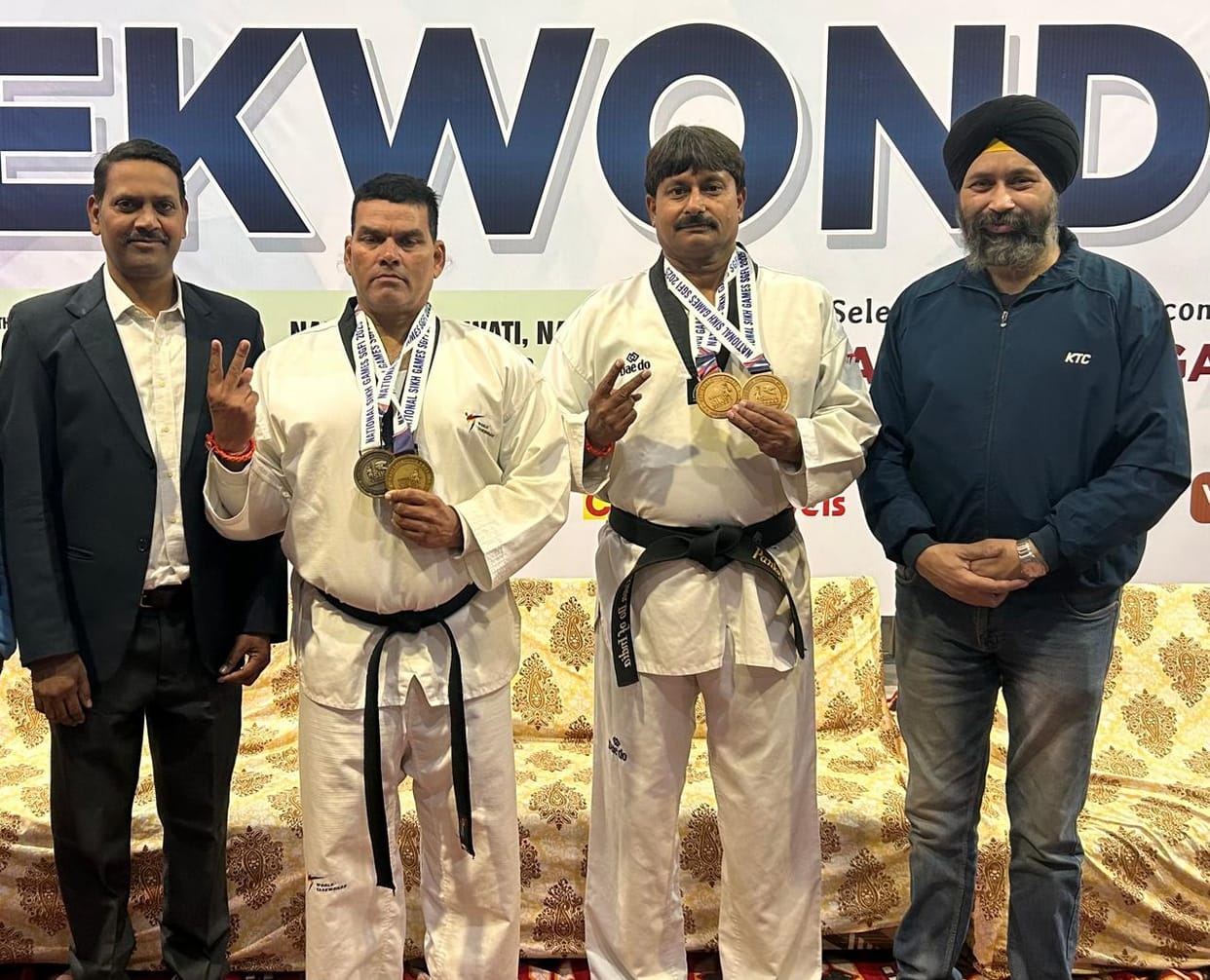 Won two gold medals in the taekwondo event at the National Sikh Games.