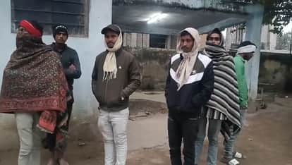 Bihar News laborer died due to electric shock, causing chaos in the family vaishali News hindi news