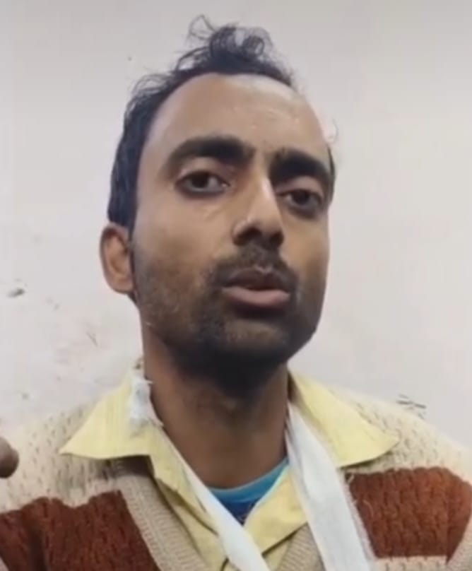 Patna bikram me attempted robbery of gold merchant crime news