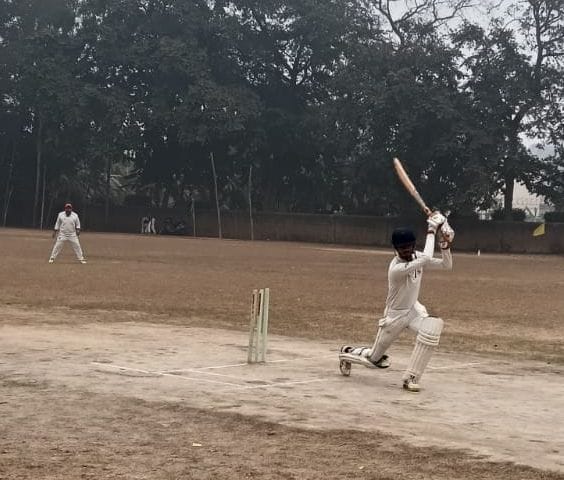 Thanks to Anuj's batting performance, Farid Academy won the match by 90 runs.