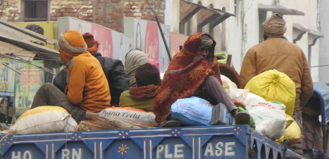 Siddharthnagar News: Dewdrops fell like rain, Terai shivered in the bitter cold