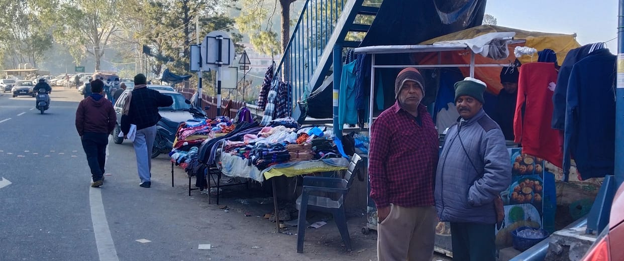 Encroachment and illegal parking not removed from Parwanoo-Solan highway
