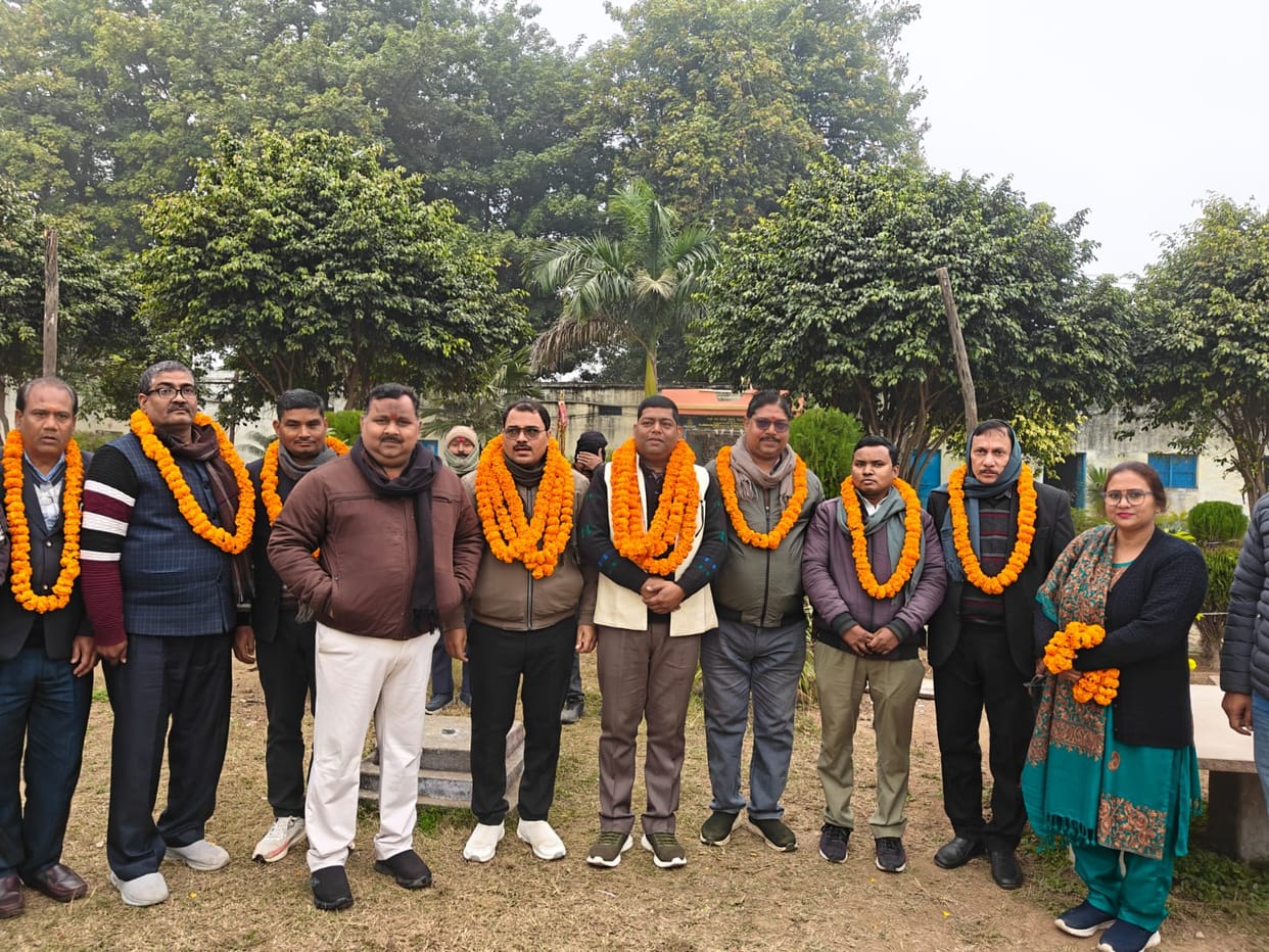 Sushil Tiwari became the district president and Sanjay Singh became the minister