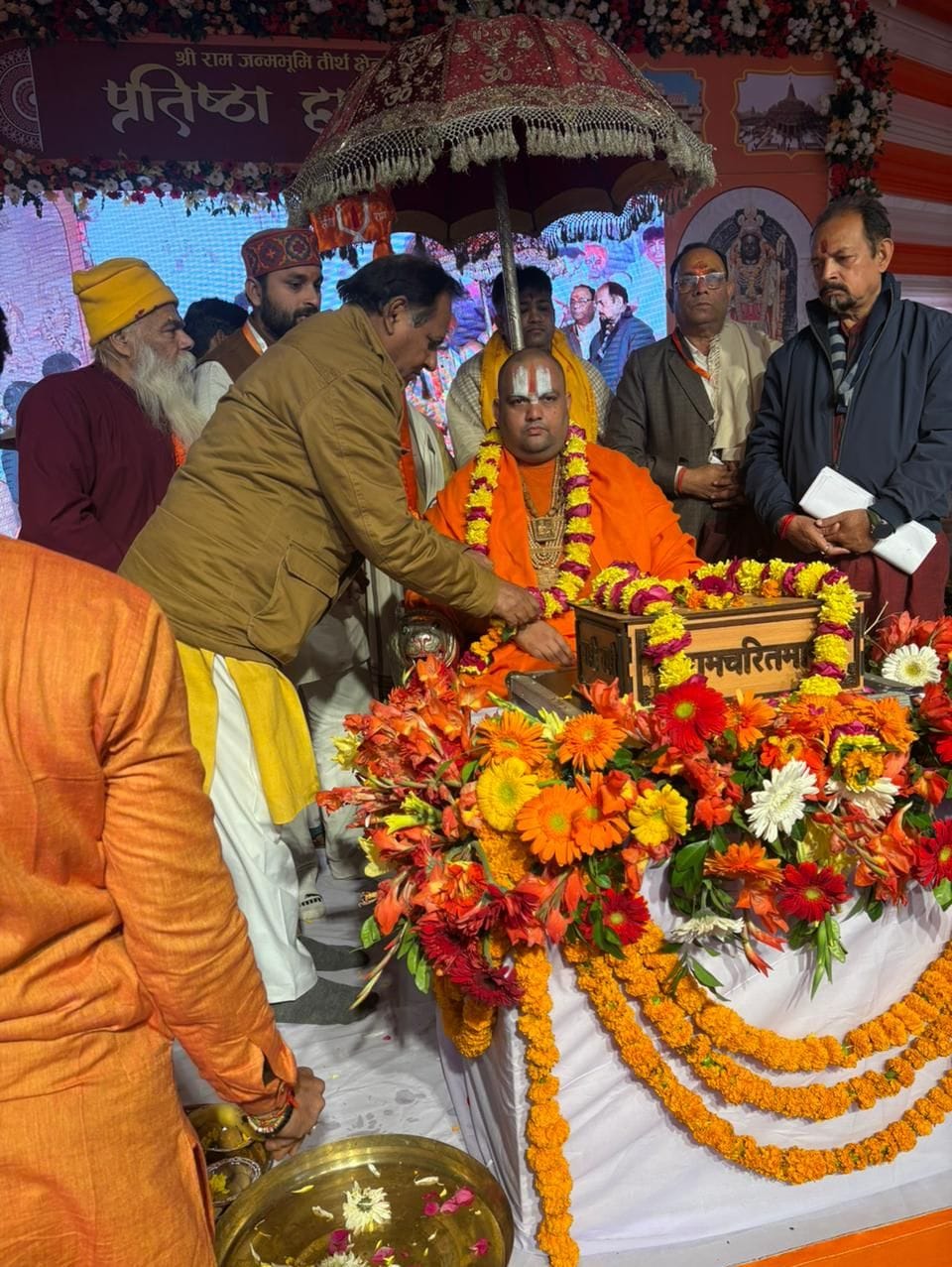 The construction of the Ram temple has given life to the people of Ayodhya: Ram Dinesh Acharya