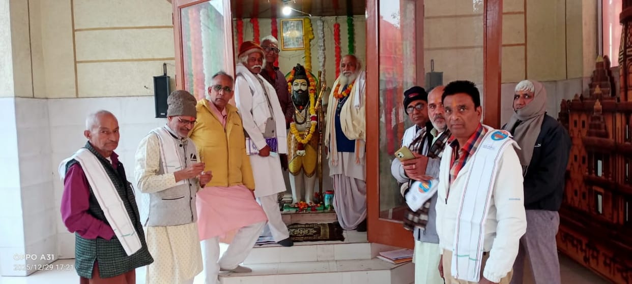 Pandit Dilip Shastri became the district president of Sanatan Dharma Sabha.