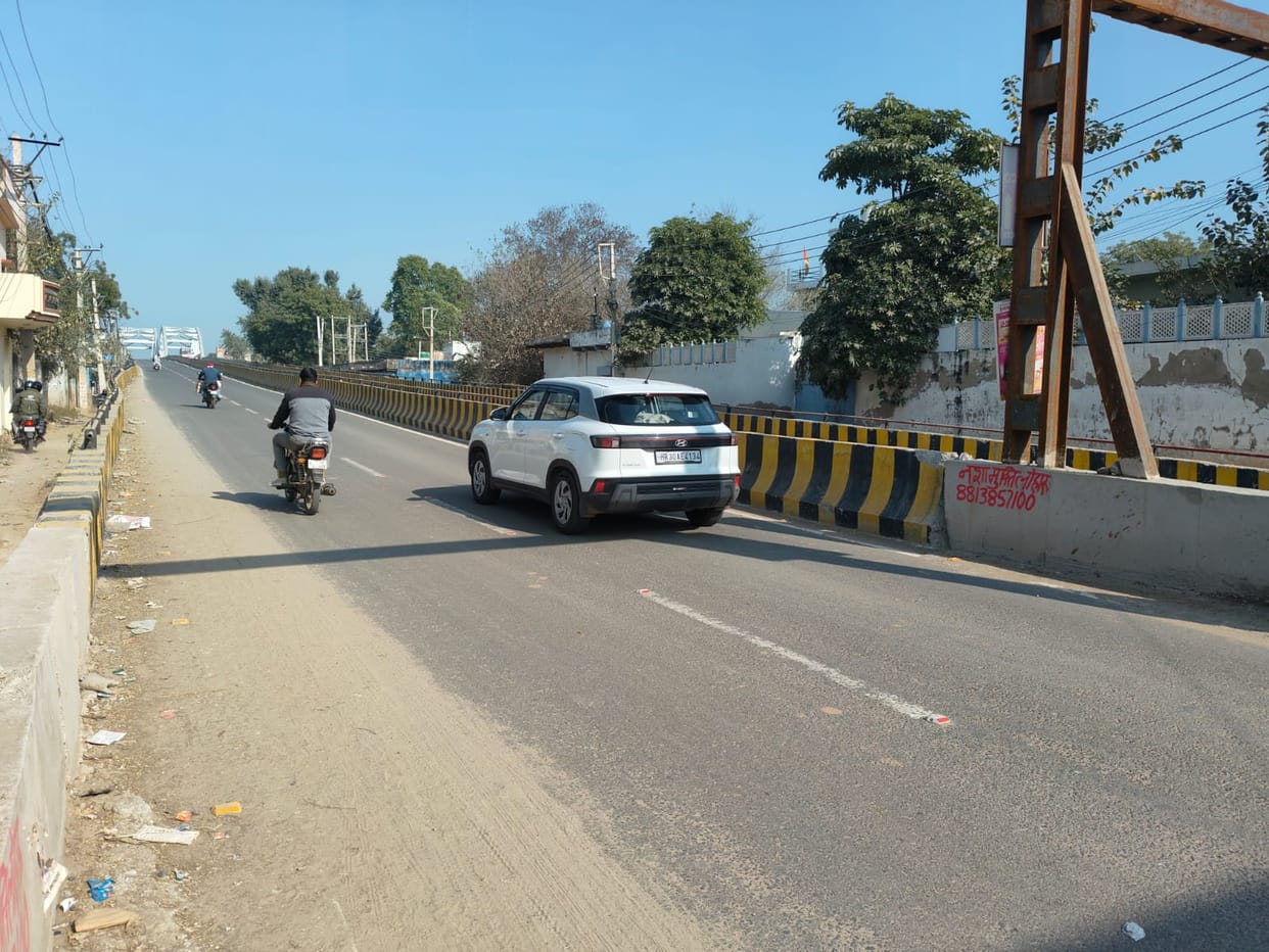 Projects that increased amenities... Bhadawas and Kosli railway overbridges brought relief