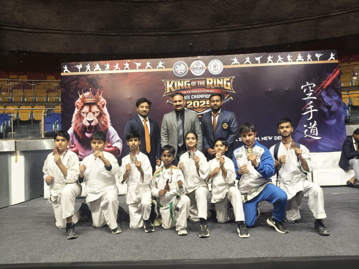 District players won medals in Karate Championship