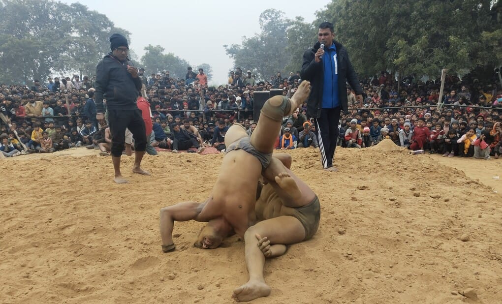 Nagendra Baba became the champion with the sneak move