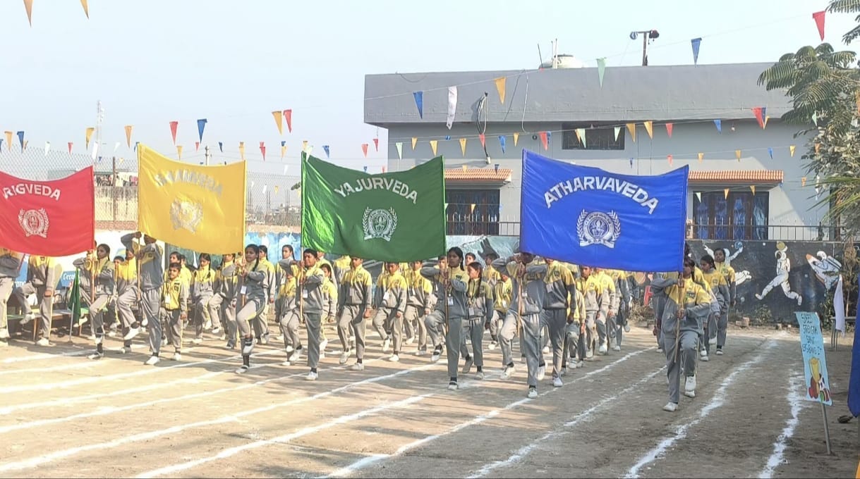 The annual sports competition was organized.