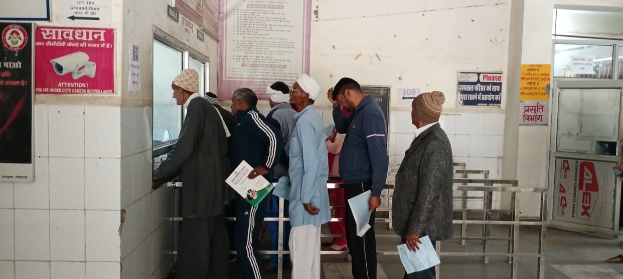 More than 80 cough patients are reaching the civil hospital every day.