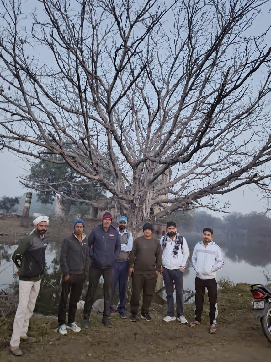 Anger among villagers over beautification of pond in Dhansu
