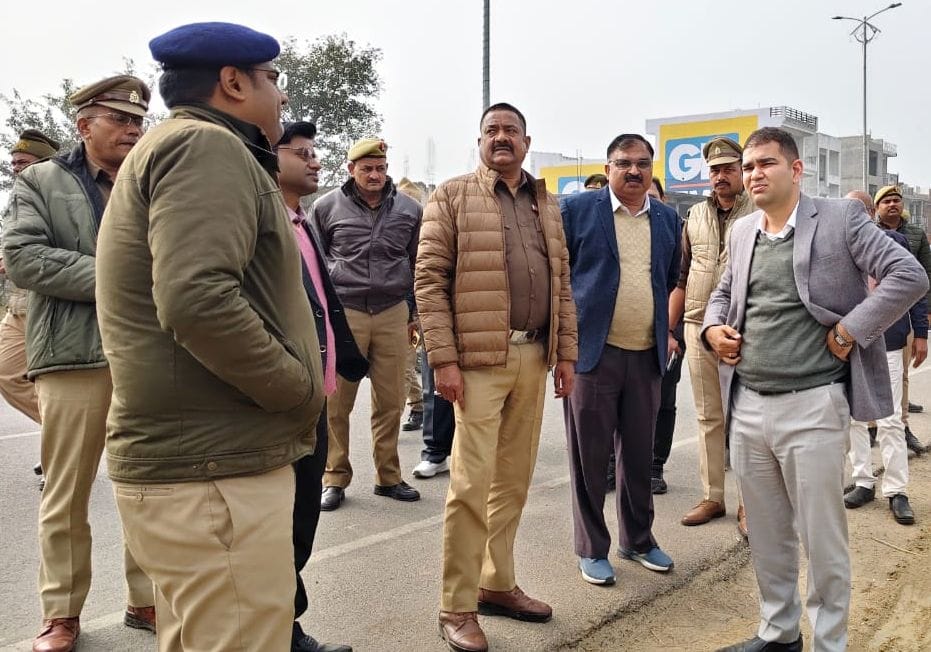 Preparations for Magh Mela in full swing, DM-SP inspected the holding area