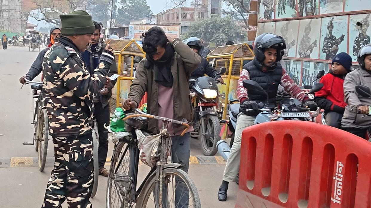 High alert, tight security arrangements on Indo-Nepal border