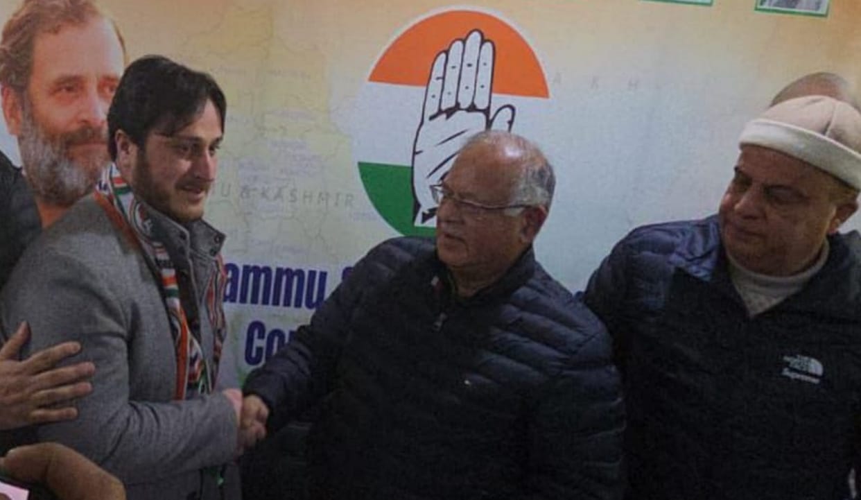 Srinagar, Leaders Join Congress, Programme Organised
