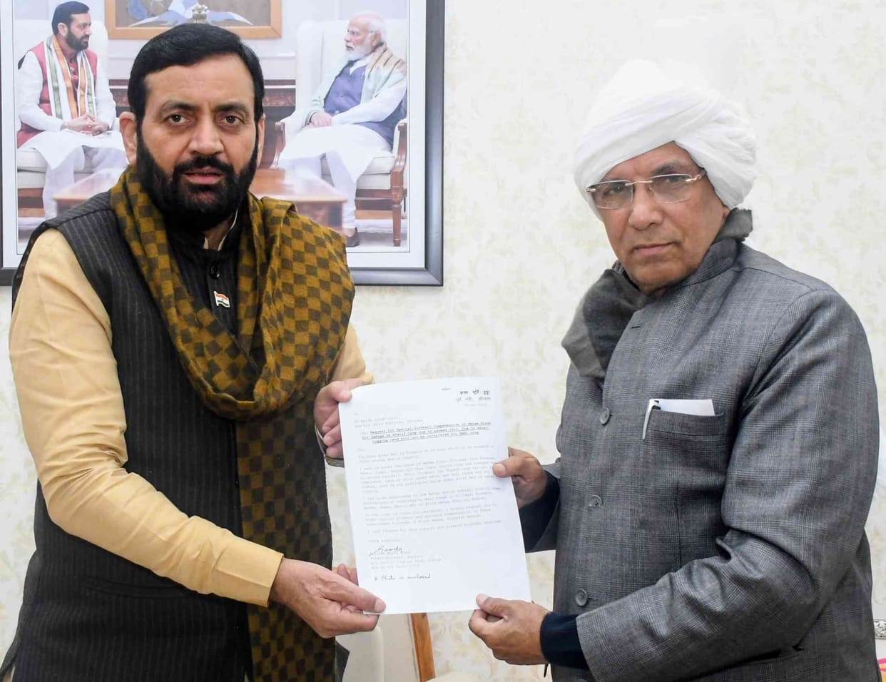 The waterlogging problem in the villages of the Meham area will be resolved soon: DC