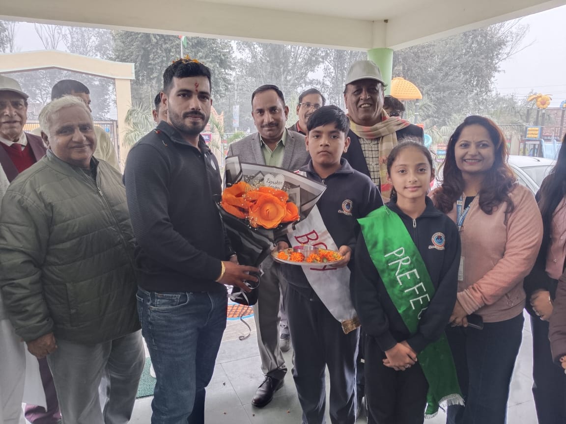 Players showed enthusiasm in the sports meet