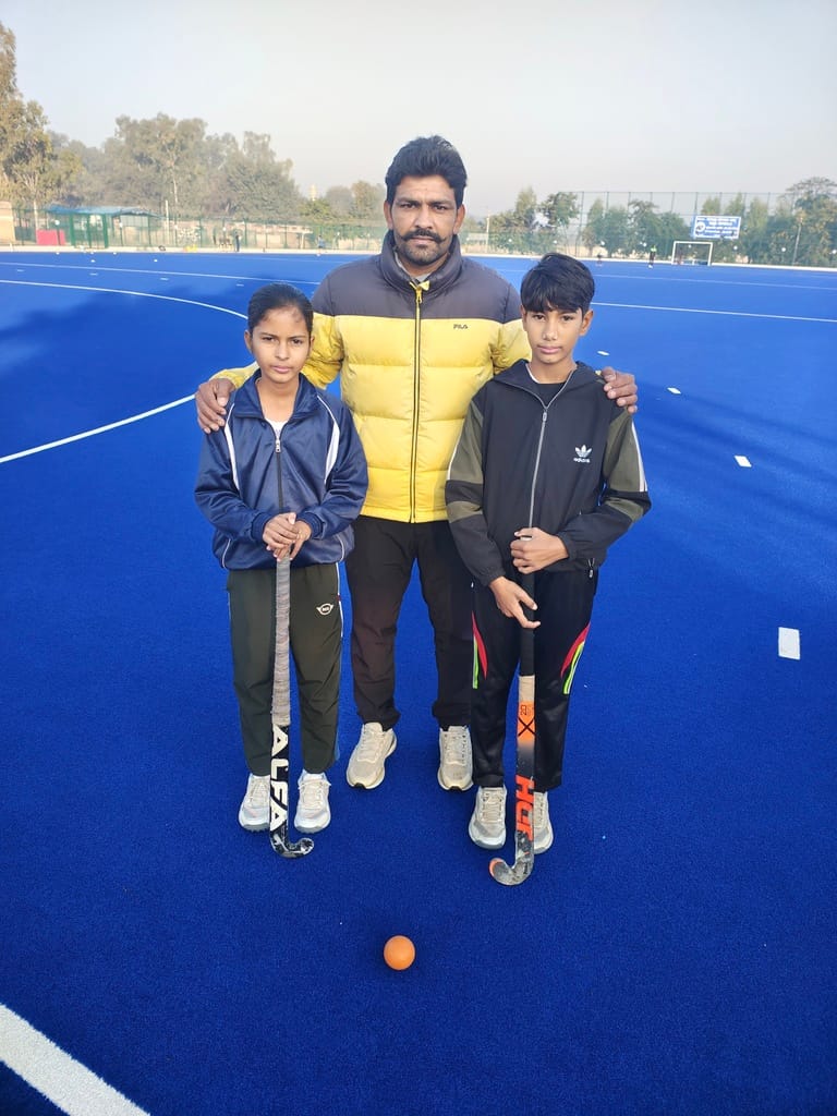 Reena Ola and Khushi selected in Haryana hockey team