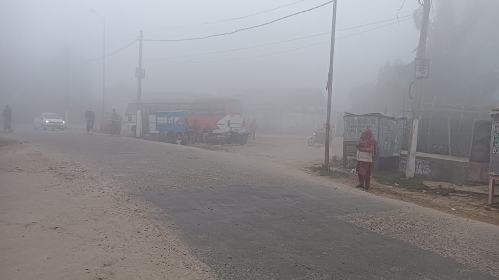 Mercury dropped to two degrees, icy wind increased the chill