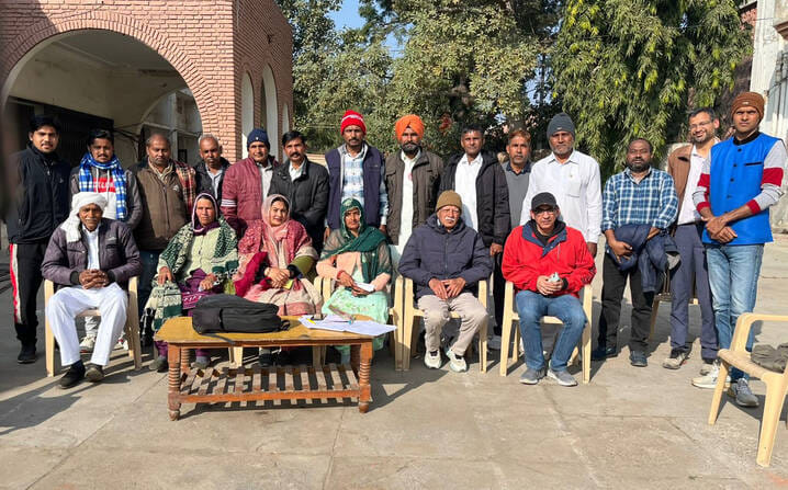 Announcement to march to Delhi in the joint meeting of the Save MGNREGA Front, grand assembly on January 30