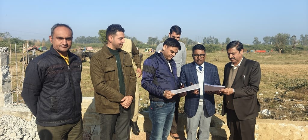 Possession of the court complex land has been obtained.