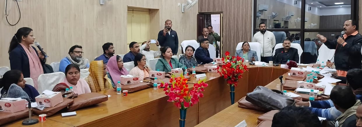 Development will take place in the district panchayat area with a budget of Rs 32 crore.