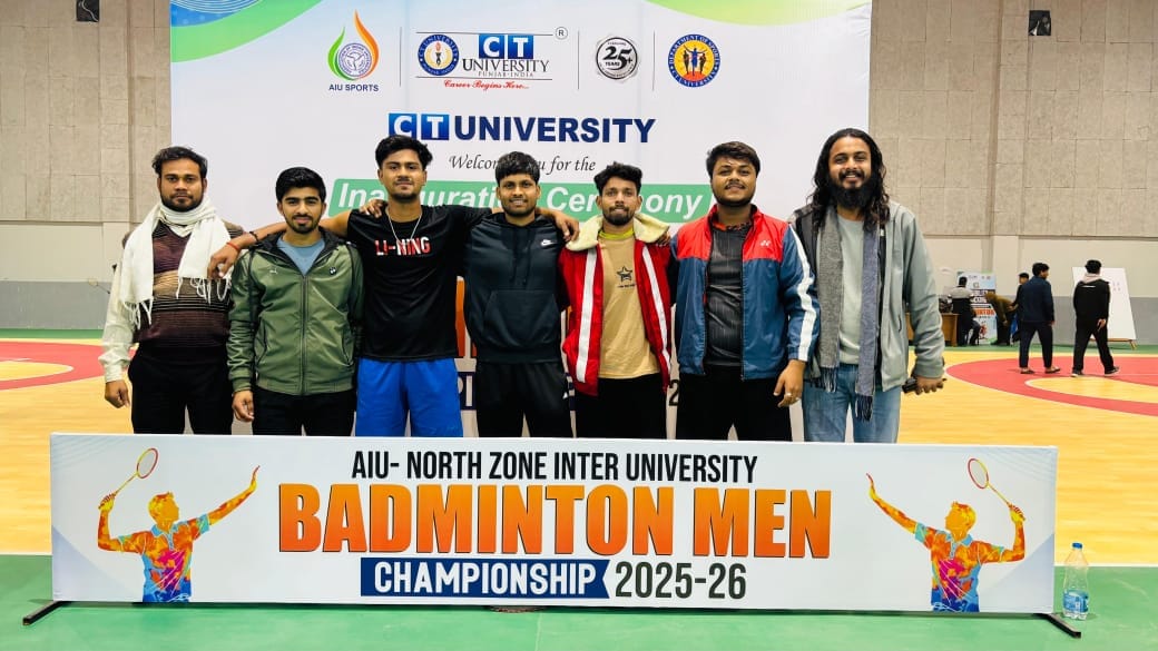 RMPU started with a victory in the inter-university badminton tournament.