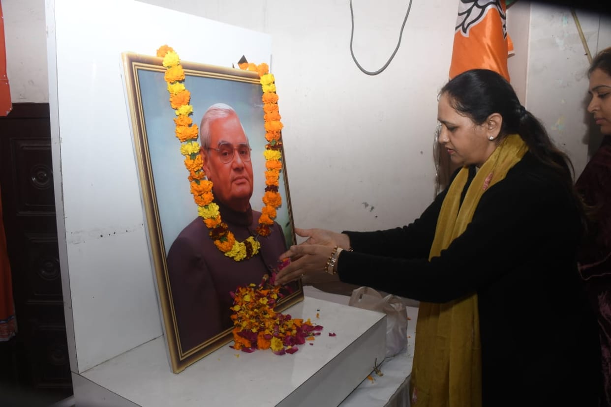 Chief Minister is following the path of Antyodaya shown by Atal Bihari Vajpayee: Suman Saini
