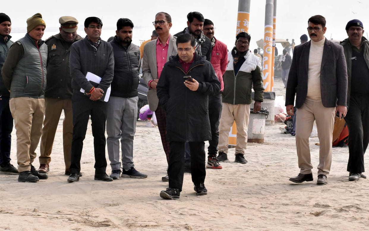 Safety of devotees is top priority, there should be no electrical accident in Magh Mela: Ashish Goyal