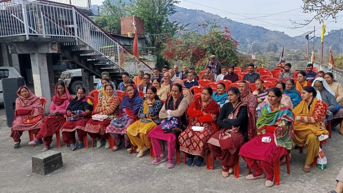 Farmer's meeting organized in Dhundan Panchayat