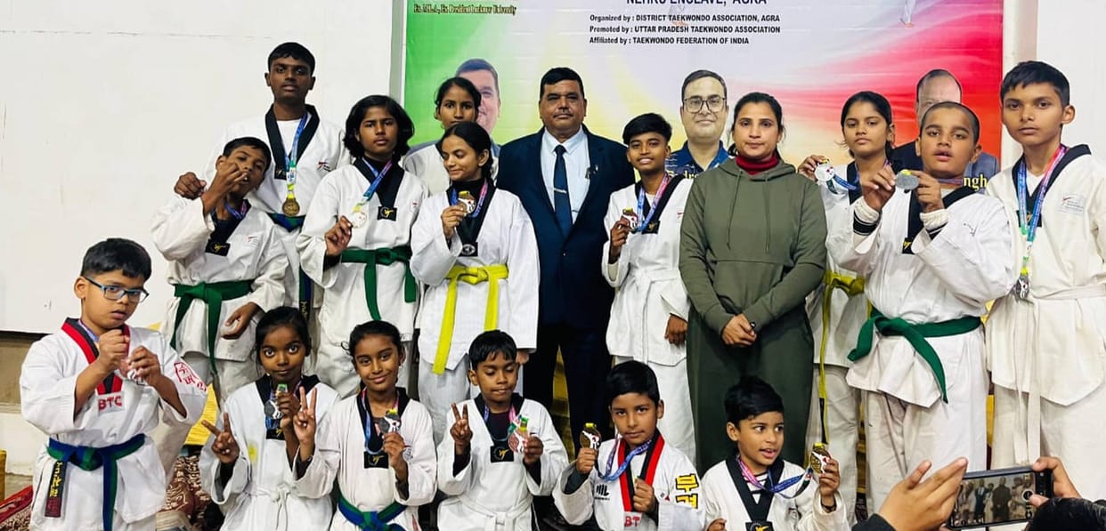 District players shine in Taekwondo Championship