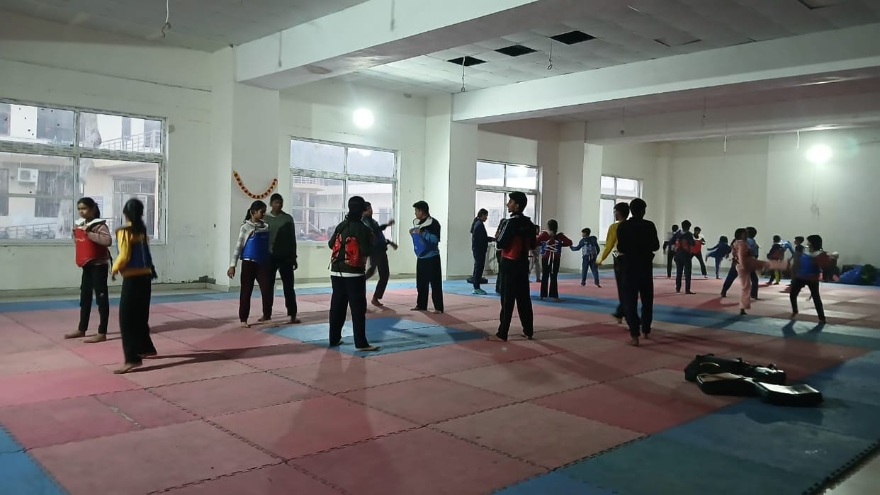 Taekwondo players are bringing glory to the district despite lack of facilities.