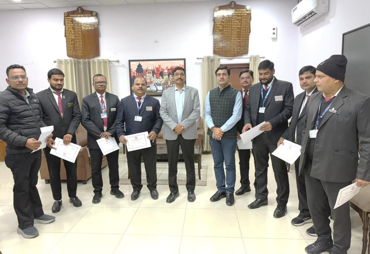 railwaymen felicitated