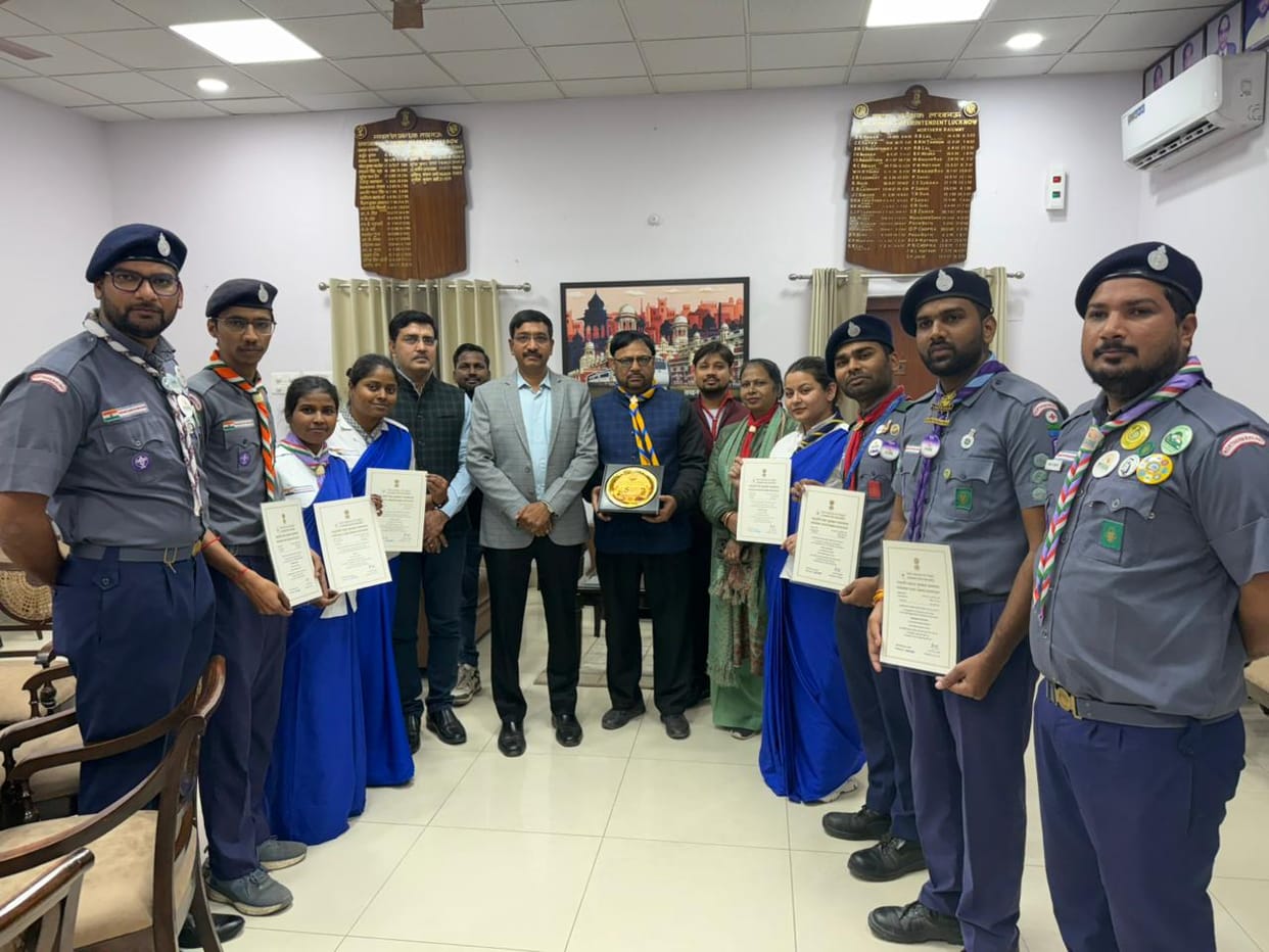 scout guide felicitated