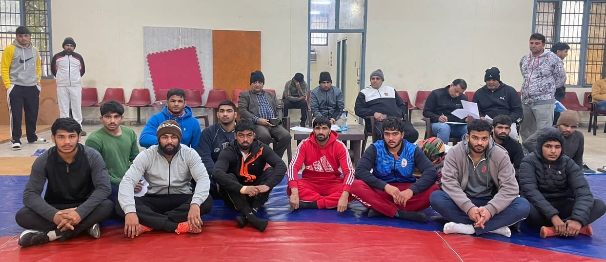 Twenty wrestling players have been selected for the MDU team.
