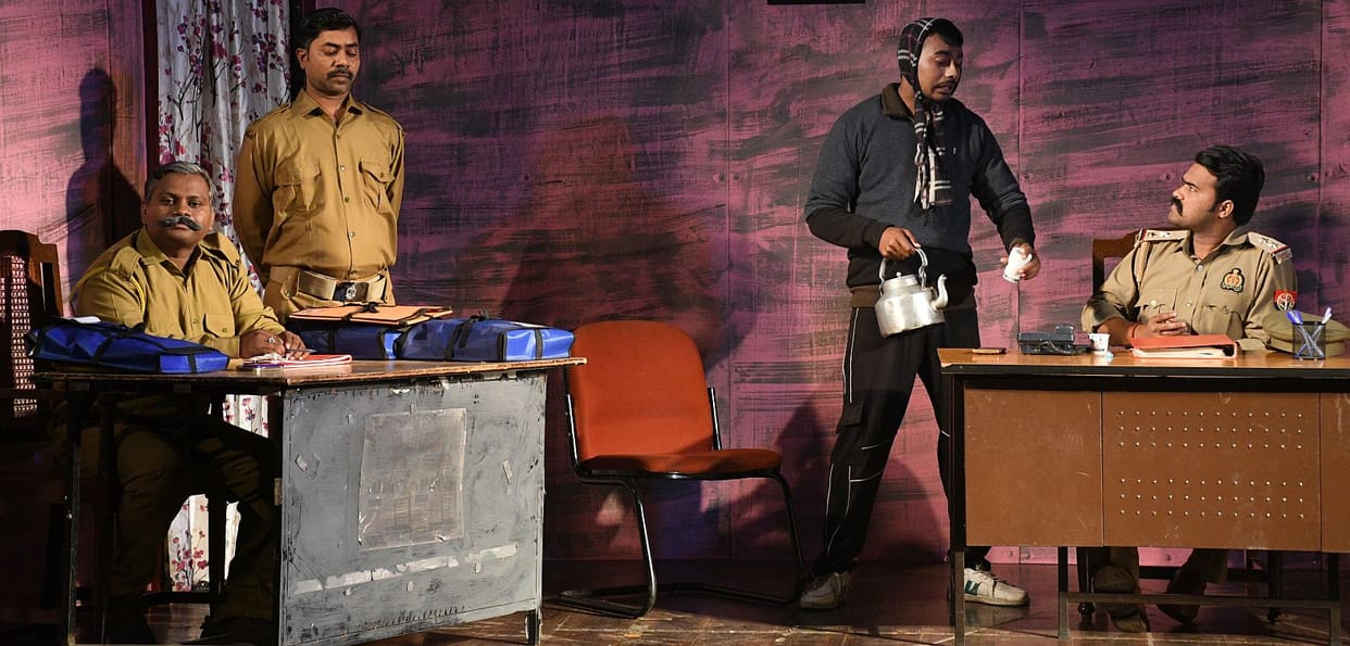 The play gave the message of ending corruption
