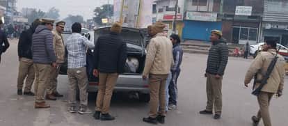 Siddharthnagar News: Increased vigilance at the border on New Year's celebrations, intensive checking done